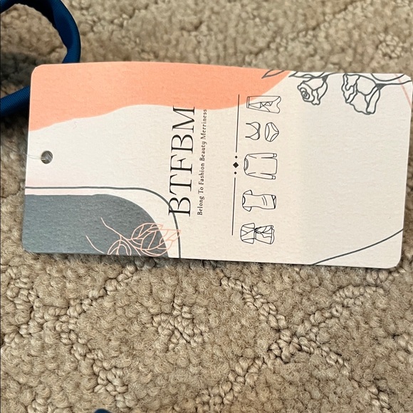 Women's Blue Bikini Set - Picture 2 of 5